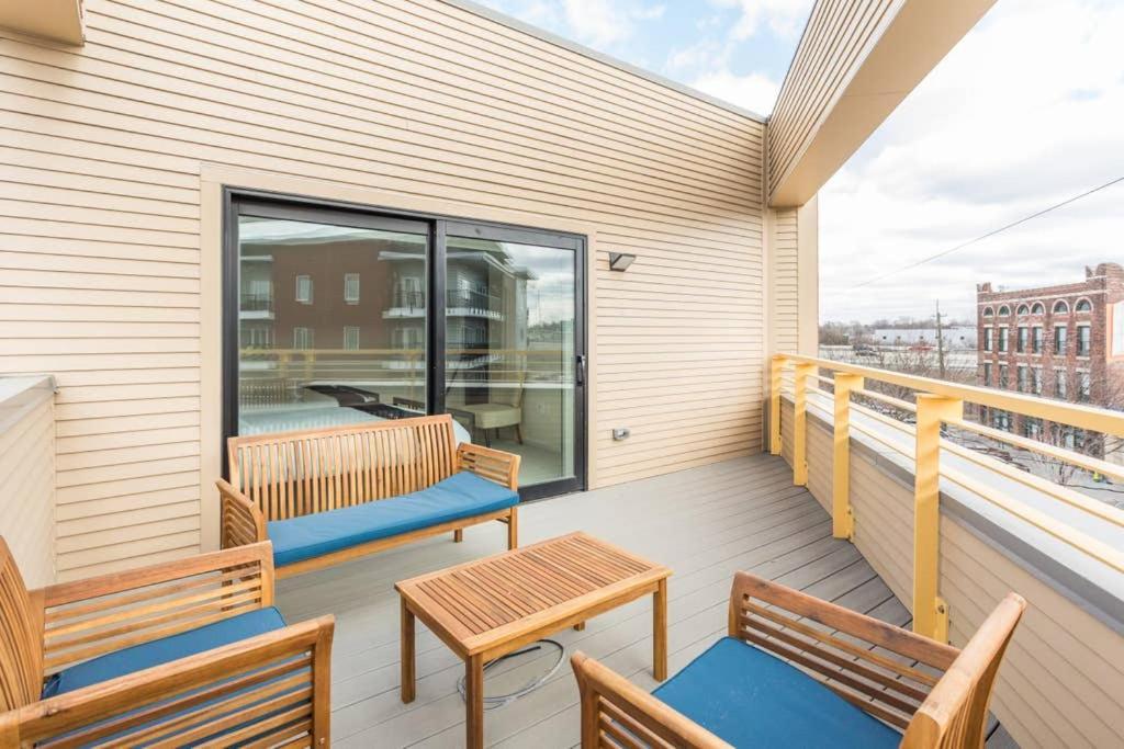 Upscale 3Br Penthouse By Cozysuites Indianápolis Exterior foto